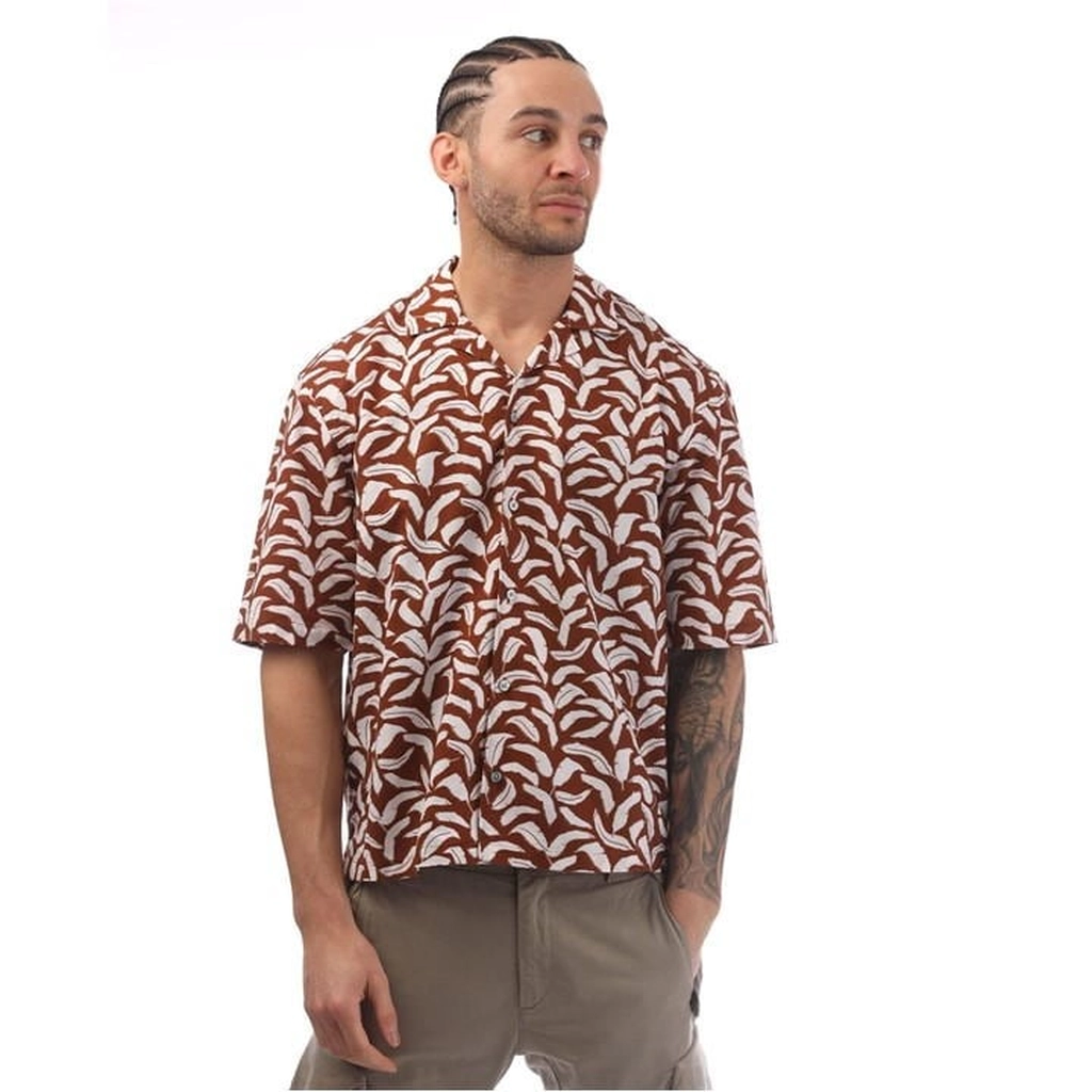 Hugo Boss Lello Shirt - Brown